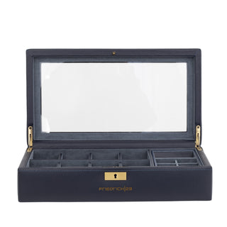8er Watch Case, echt leer