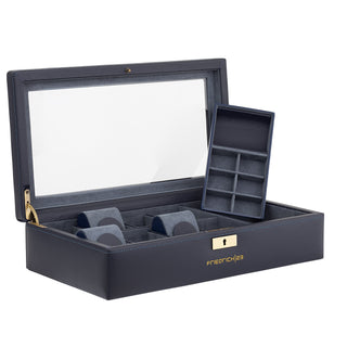 8er Watch Case, echt leer