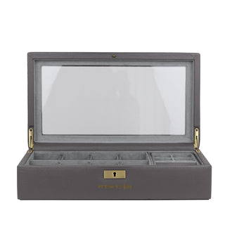 8er Watch Case, echt leer