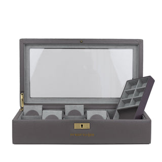 8er Watch Case, echt leer