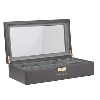 8er Watch Case, echt leer