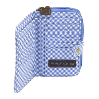 Billetera bavaria con cremallera