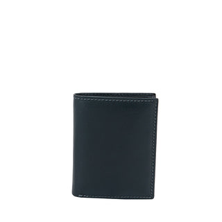 Geldbörse Hochformat Leder mit RFID NFC Scanschutz TÜV geprüft