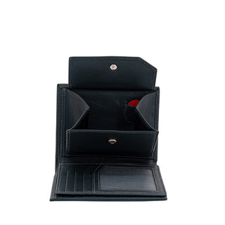 Geldbörse Hochformat Leder mit RFID NFC Scanschutz TÜV geprüft