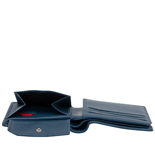Geldbörse Midi Querformat Leder mit RFID NFC Scanschutz TÜV geprüft