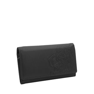Washbörse Mandala -leer met RFID NFC -scanbescherming Tüv Tested