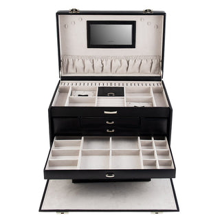 CLASSICO Jumbo Schmuckkoffer XXL mit Tresor-Etui