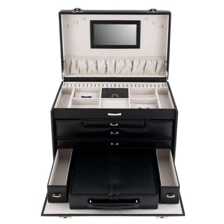 CLASSICO Jumbo Schmuckkoffer XXL mit Tresor-Etui
