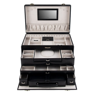 CLASSICO Jumbo Schmuckkoffer XXL mit Tresor-Etui