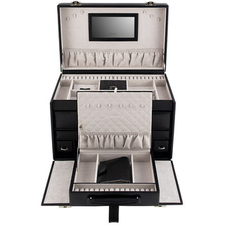 CLASSICO Jumbo Schmuckkoffer XXL mit Tresor-Etui