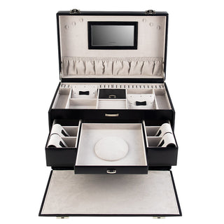 CLASSICO Jumbo Schmuckkoffer XXL mit Tresor-Etui