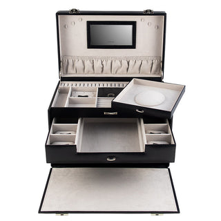 CLASSICO Jumbo Schmuckkoffer XXL mit Tresor-Etui