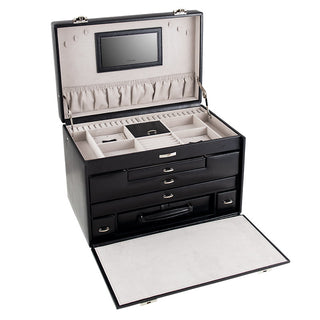 CLASSICO Jumbo Schmuckkoffer XXL mit Tresor-Etui