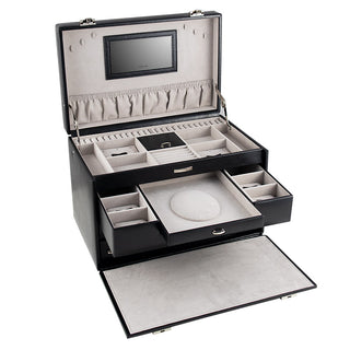 CLASSICO Jumbo Schmuckkoffer XXL mit Tresor-Etui
