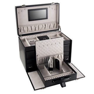 CLASSICO Jumbo Schmuckkoffer XXL mit Tresor-Etui