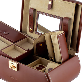 CORDOBA Schmuck & Uhrenkoffer aus Leder