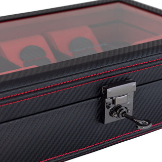 10 -Seater Case Carbon voor XXL -horloges, uitbreidbaar tot 20 uur