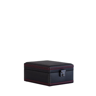 Bekijk Case Carbon voor 4 horloges (ook XXL -horloges)