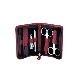 6 TLG. Manicure Set met 2 schaar en nagelclip