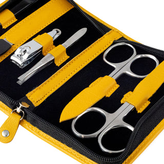 6 TLG. Manicure Set met 2 schaar en nagelclip
