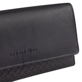 Cloe wallet with cell phone compartment, goatskin, DATA SAFE