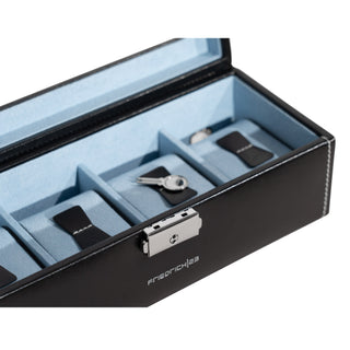 Coffret de montres Bond pour 4 montres avec couvercle en verre