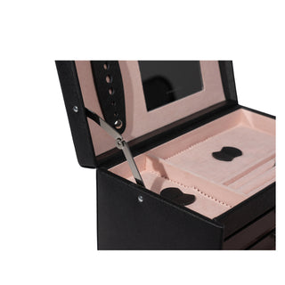 CLASSICO Schmuckkoffer Echt-Leder rosé Edition