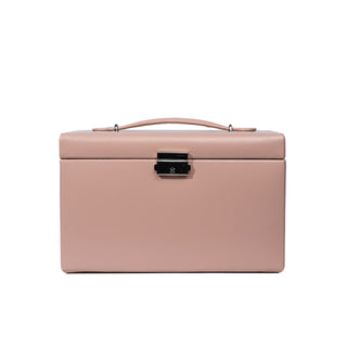 CLASSICO Schmuckkoffer Echt-Leder rosé Edition