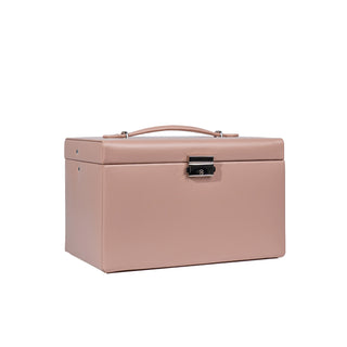CLASSICO Schmuckkoffer Echt-Leder rosé Edition