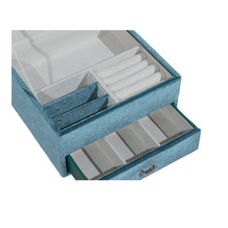 Pequeña caja de joyas, chenille