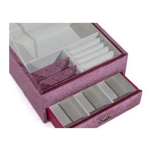 Pequeña caja de joyas, chenille