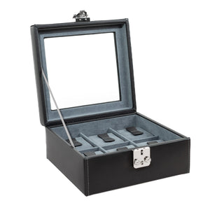 Bekijk Case Infinity voor 6 horloges leer