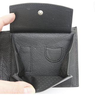 Wallet portrait leather with RFID NFC scan protection TÜV tested