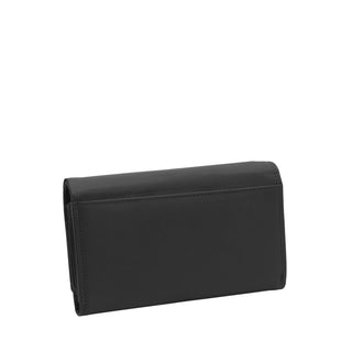 Wallet leather with RFID NFC scan protection TÜV tested