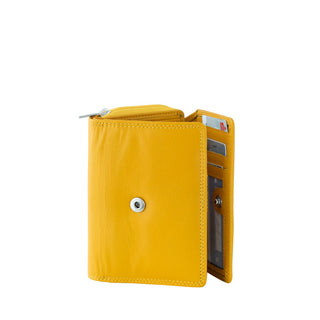 Portefeuille bohème en cuir avec protection RFID NFC scan testé TÜV