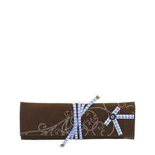 Bavaria jewelry roll with fastening ribbon