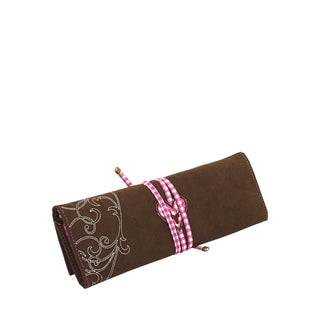 Bavaria jewelry roll with fastening ribbon