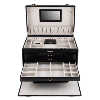 Jumbo jewelry case Classico XXL with safe case