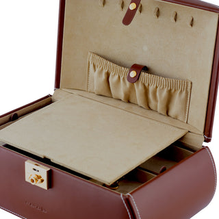 Schmuck & Uhrenkoffer Cordoba aus Leder