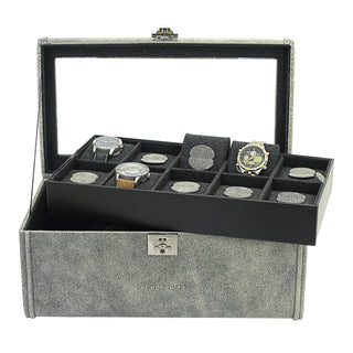 Cubano watch case for 20 watches