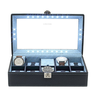 LED watch case carbon 9 watches