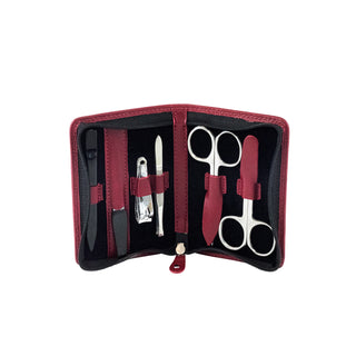 5-piece manicure set with tongs