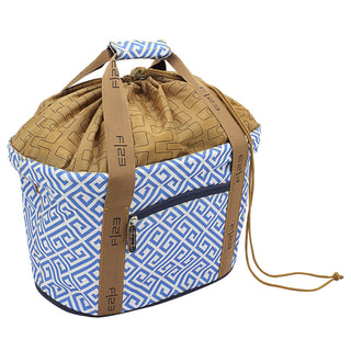 Shopping basket Shoppers Delight houndstooth